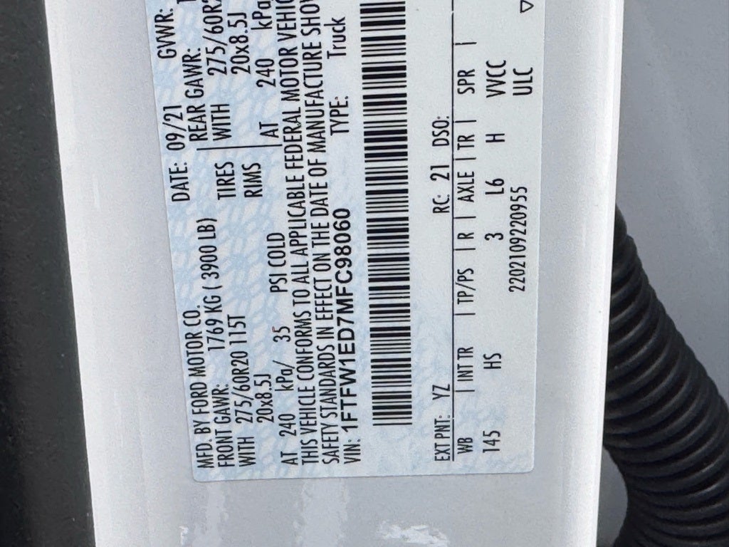 2021 Ford F-150 Lariat