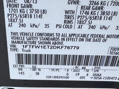 2013 Ford F-150 FX4