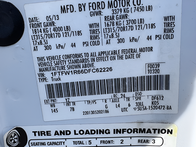 2013 Ford F-150 SVT Raptor