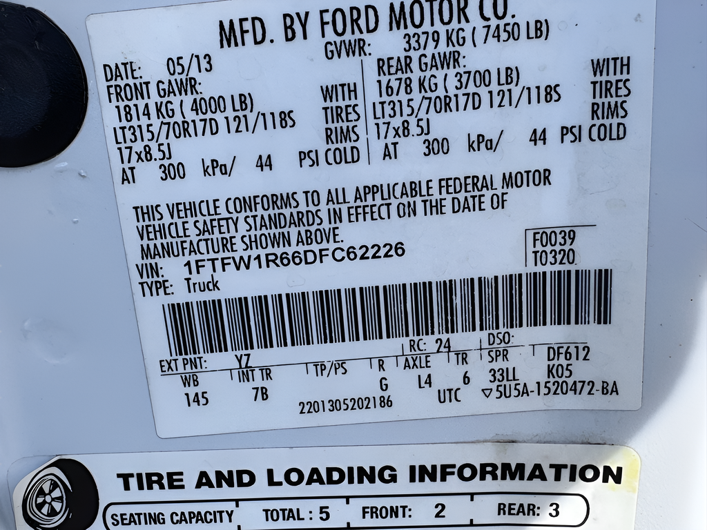 2013 Ford F-150 SVT Raptor