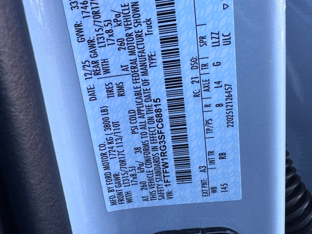 2025 Ford F-150 Raptor