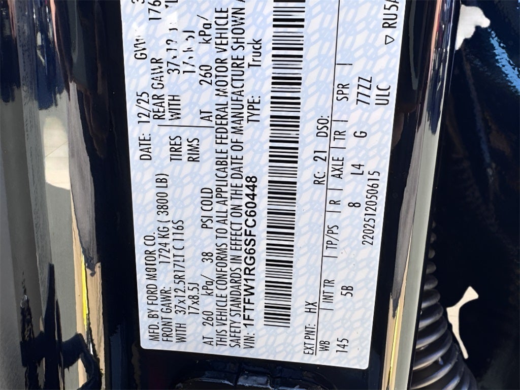 2025 Ford F-150 Raptor