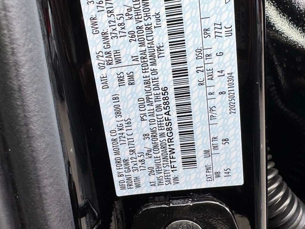 2025 Ford F-150 Raptor