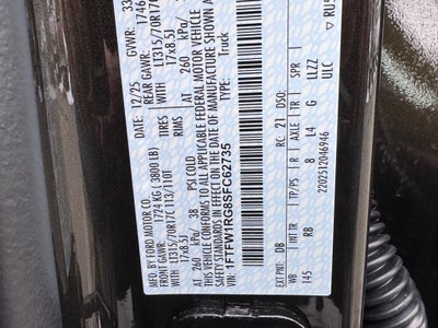 2025 Ford F-150 Raptor 550HP BLACK WIDOW