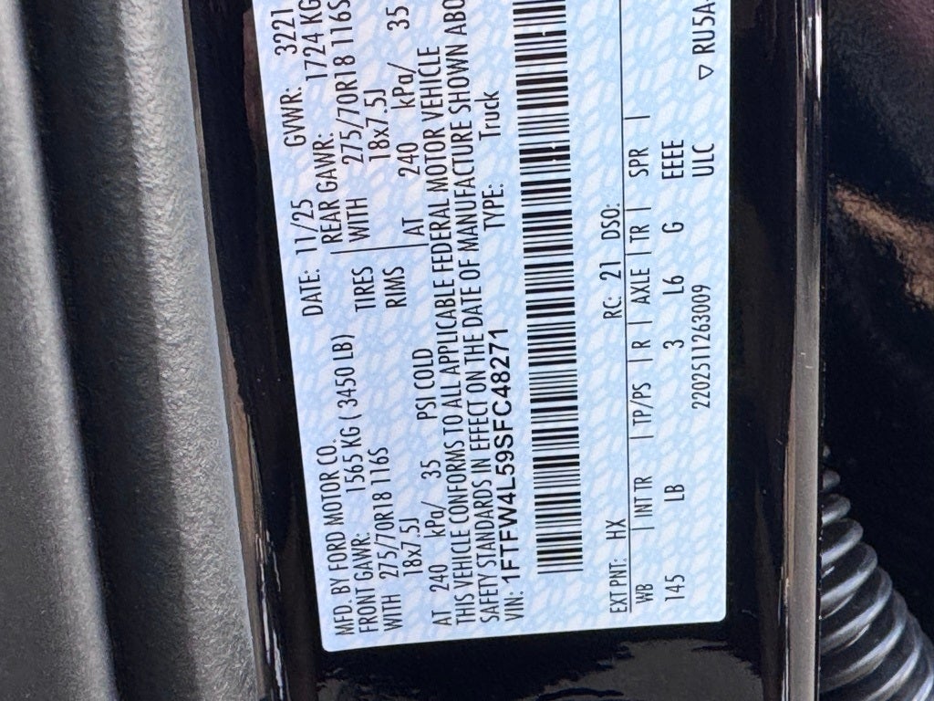 2025 Ford F-150 Tremor