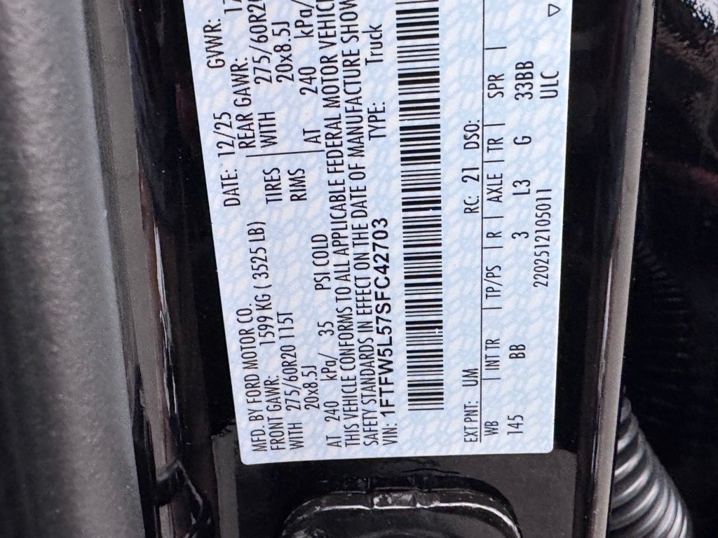 2025 Ford F-150 Lariat