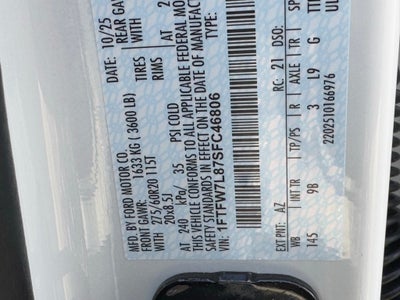 2025 Ford F-150 Platinum