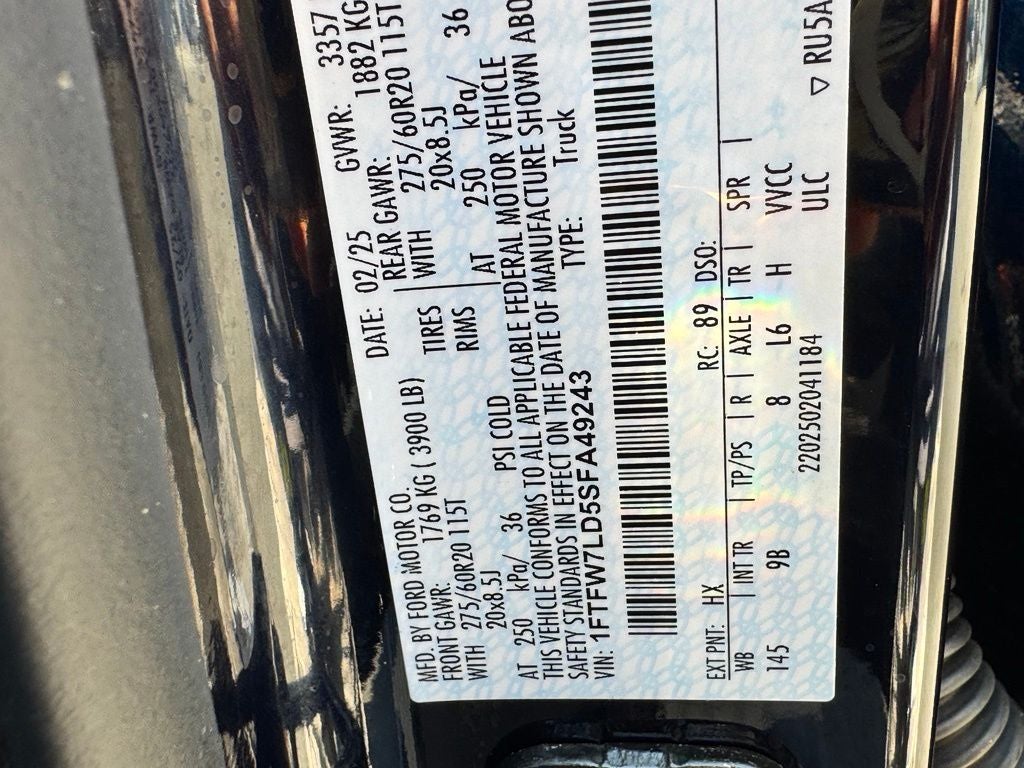 2025 Ford F-150 Platinum