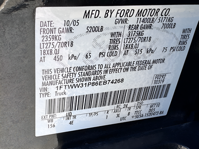 2006 Ford F-350SD Lariat