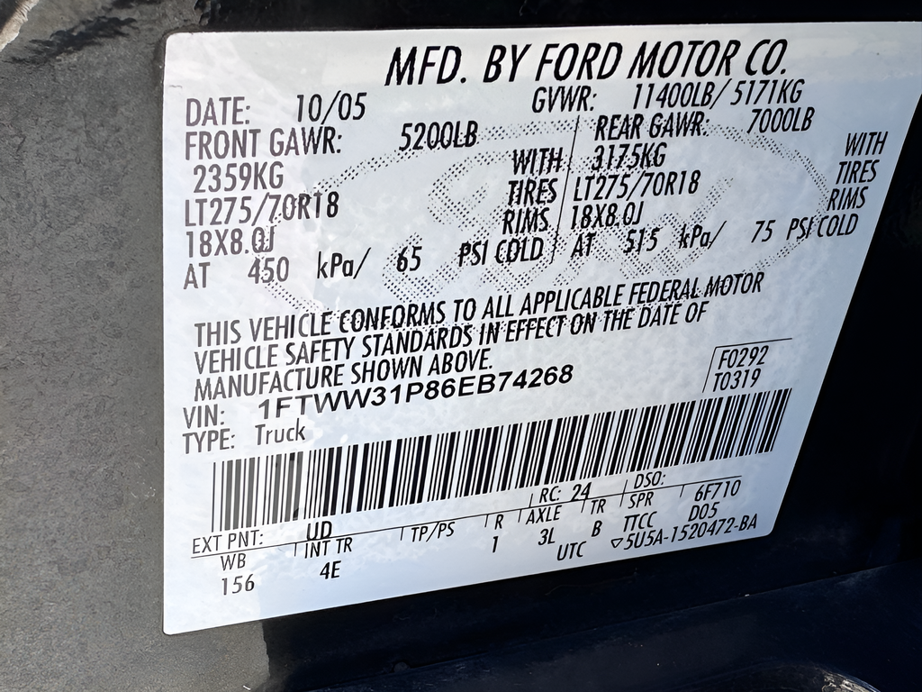 2006 Ford F-350SD Lariat