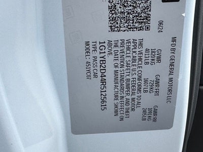 2024 Chevrolet Corvette Stingray 2LT