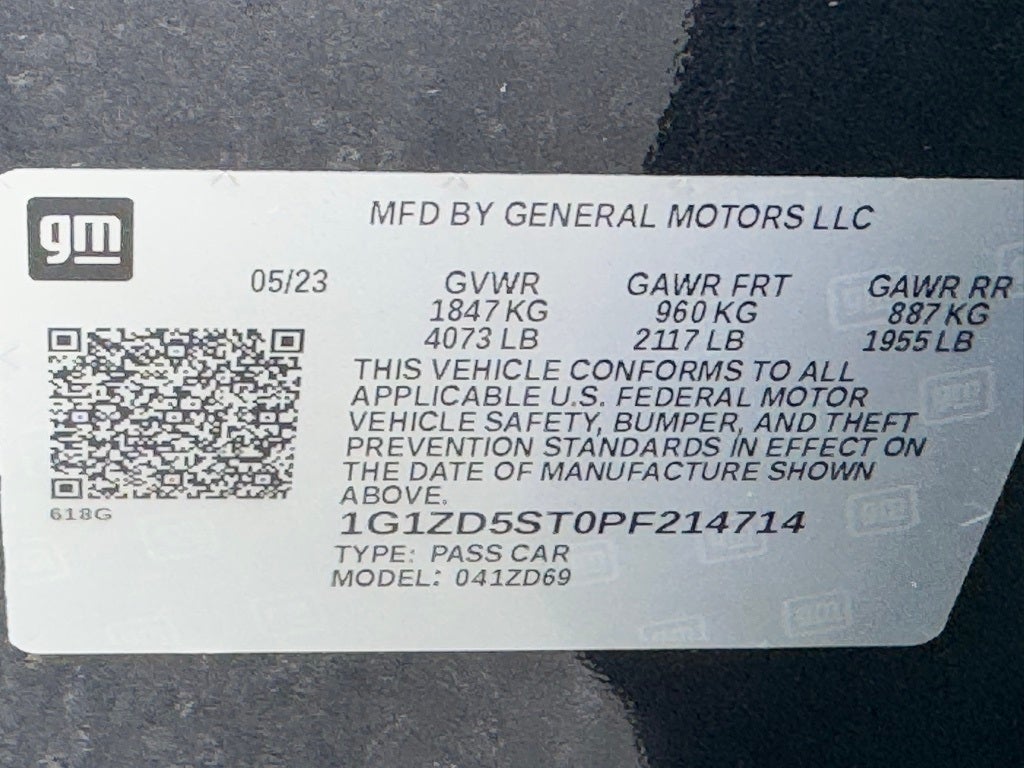 2023 Chevrolet Malibu LT 1LT