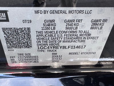 2020 Chevrolet Silverado 2500HD High Country