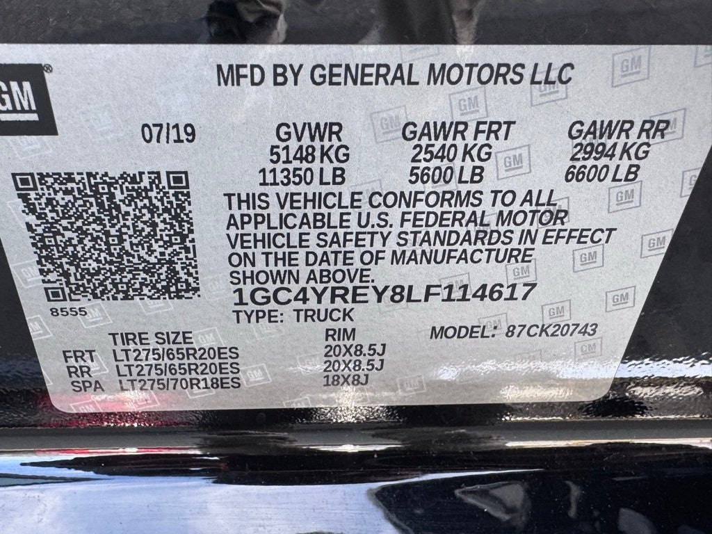 2020 Chevrolet Silverado 2500HD High Country