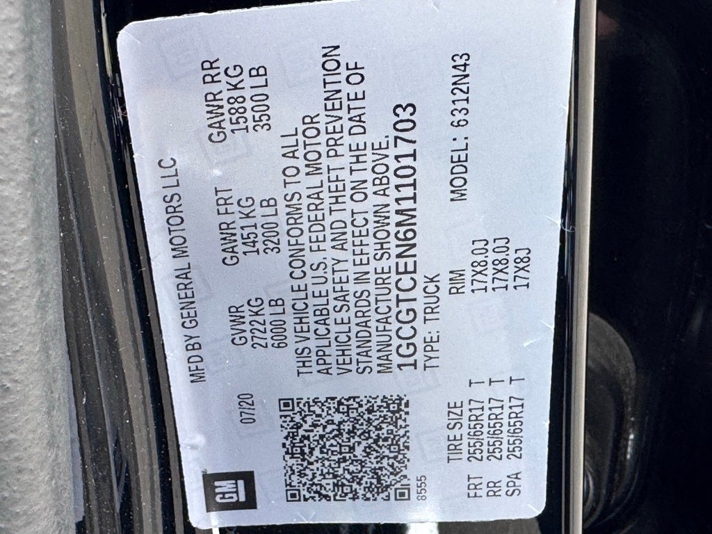 2021 Chevrolet Colorado LT