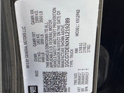 2022 Chevrolet Colorado Z71