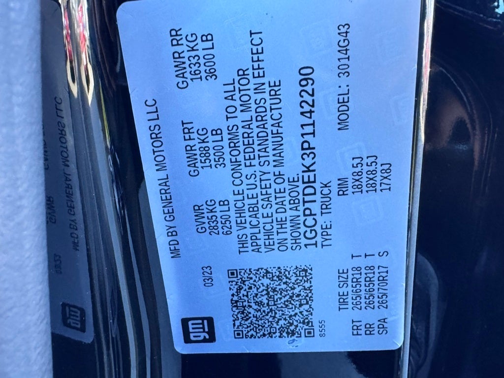 2023 Chevrolet Colorado Z71