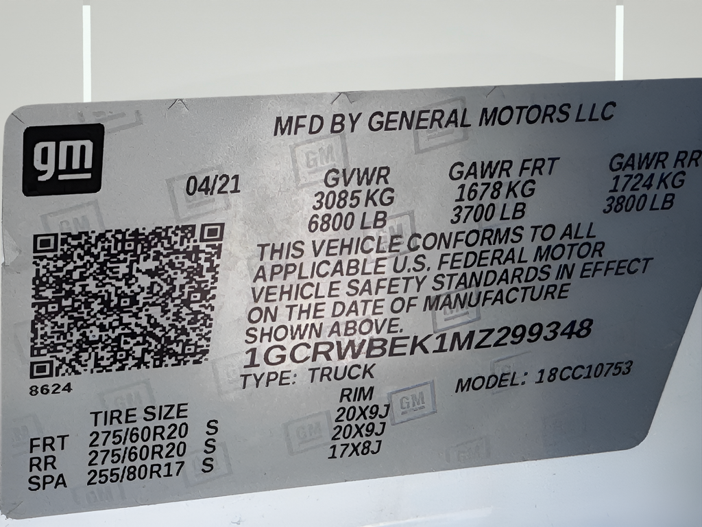 2021 Chevrolet Silverado 1500 Custom