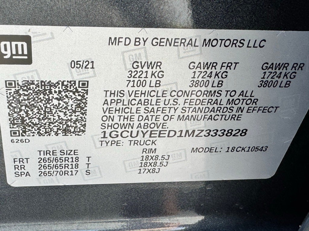 2021 Chevrolet Silverado 1500 RST