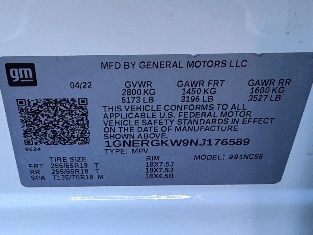 2022 Chevrolet Traverse LT 1LT