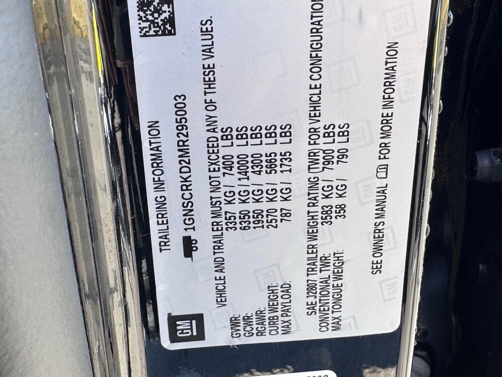 2021 Chevrolet Tahoe RST