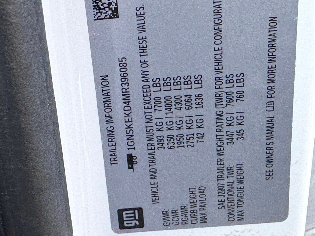 2021 Chevrolet Suburban RST