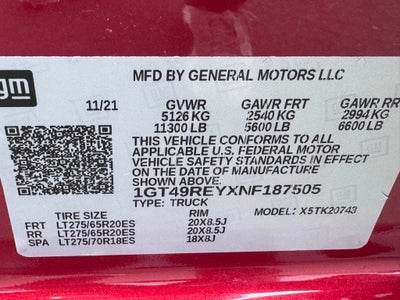 2022 GMC Sierra 2500HD Denali