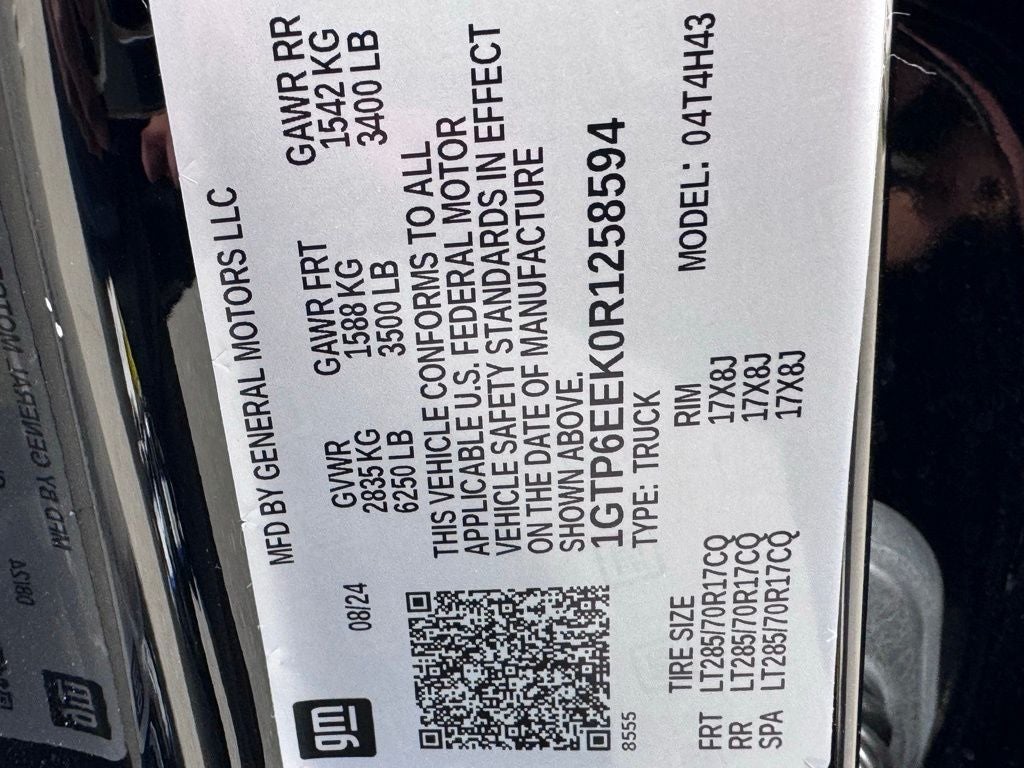 2024 GMC Canyon AT4X