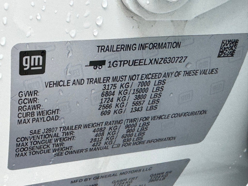 2022 GMC Sierra 1500 AT4