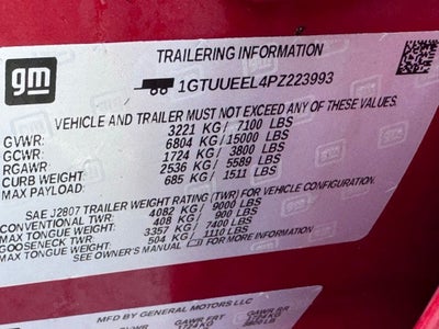 2023 GMC Sierra 1500 AT4