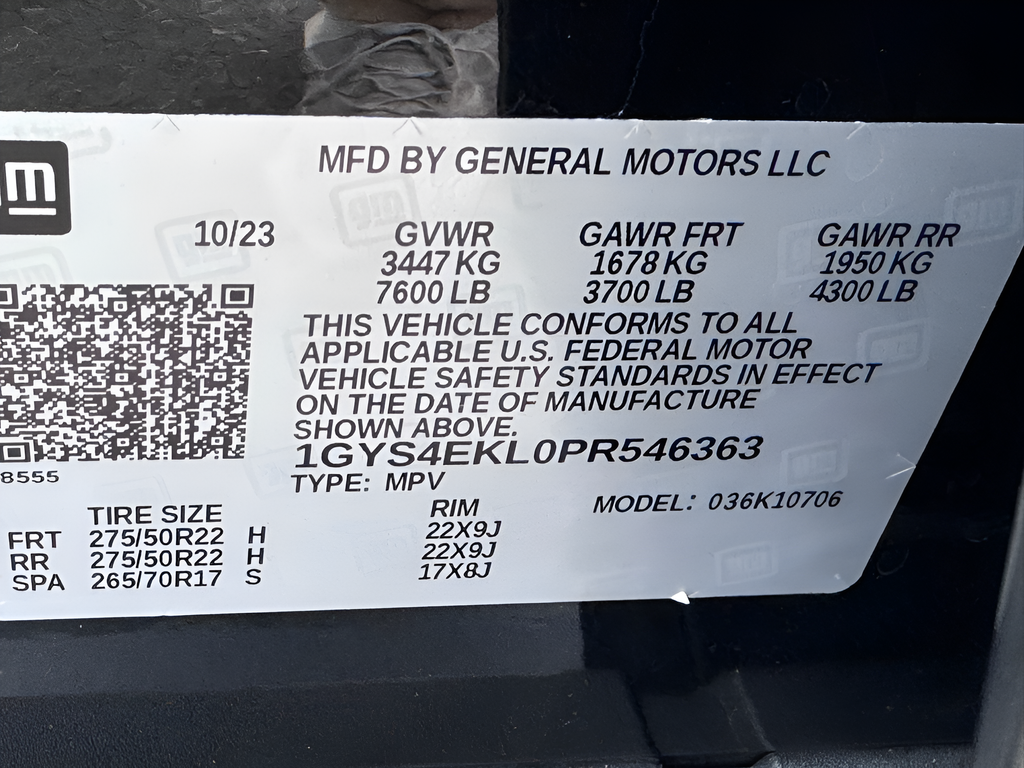 2023 Cadillac Escalade Sport