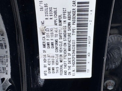 2017 Honda Accord Sport