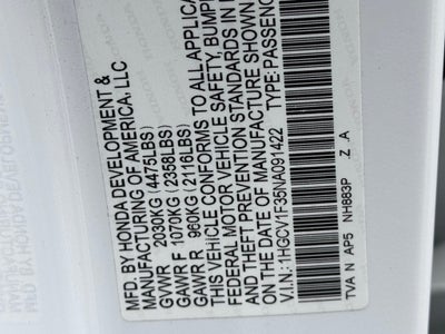 2022 Honda Accord Sport