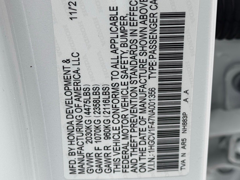 2022 Honda Accord Sport Special Edition