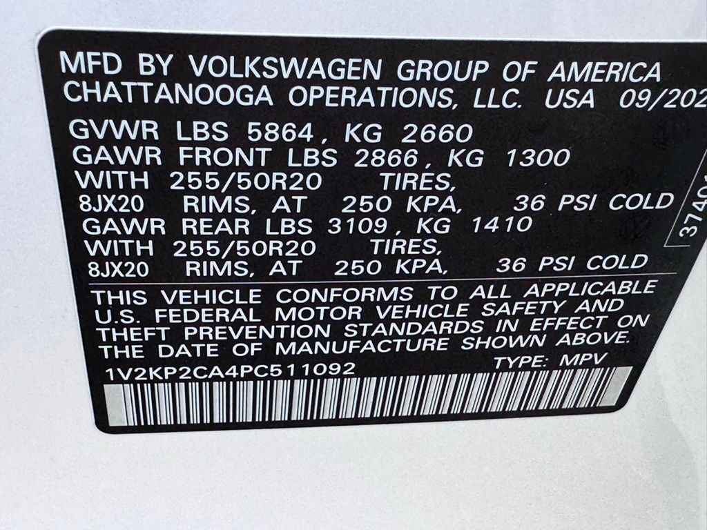 2023 Volkswagen Atlas 2.0T SE w/Technology