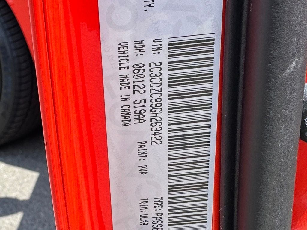 2016 Dodge Challenger SRT Hellcat