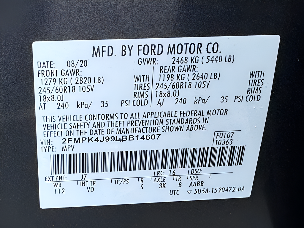 2020 Ford Edge SEL