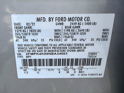 2022 Ford Edge Titanium