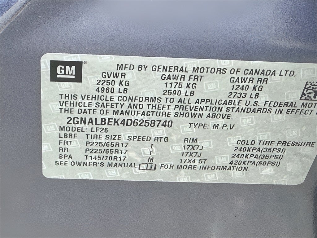 2013 Chevrolet Equinox LS