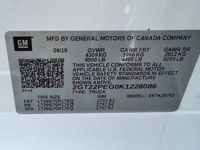 2019 GMC Sierra 2500HD SLE