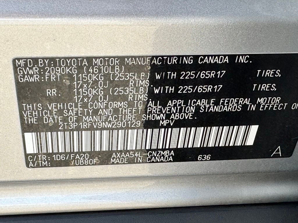 2022 Toyota RAV4 XLE