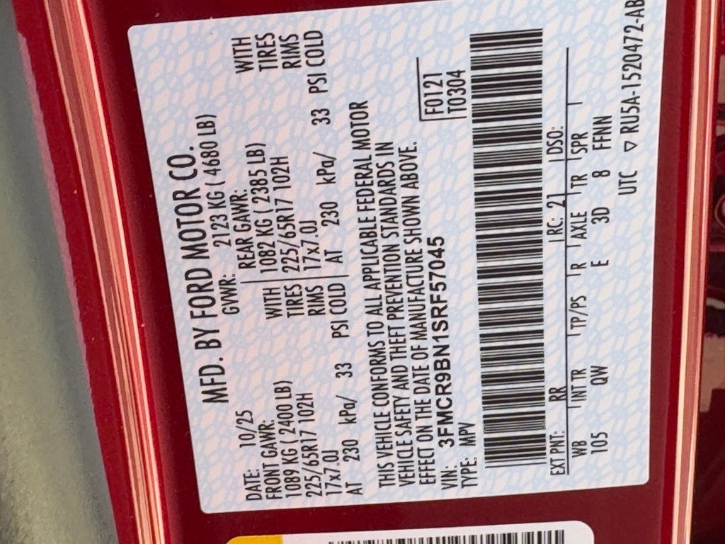 2025 Ford Bronco Sport Big Bend