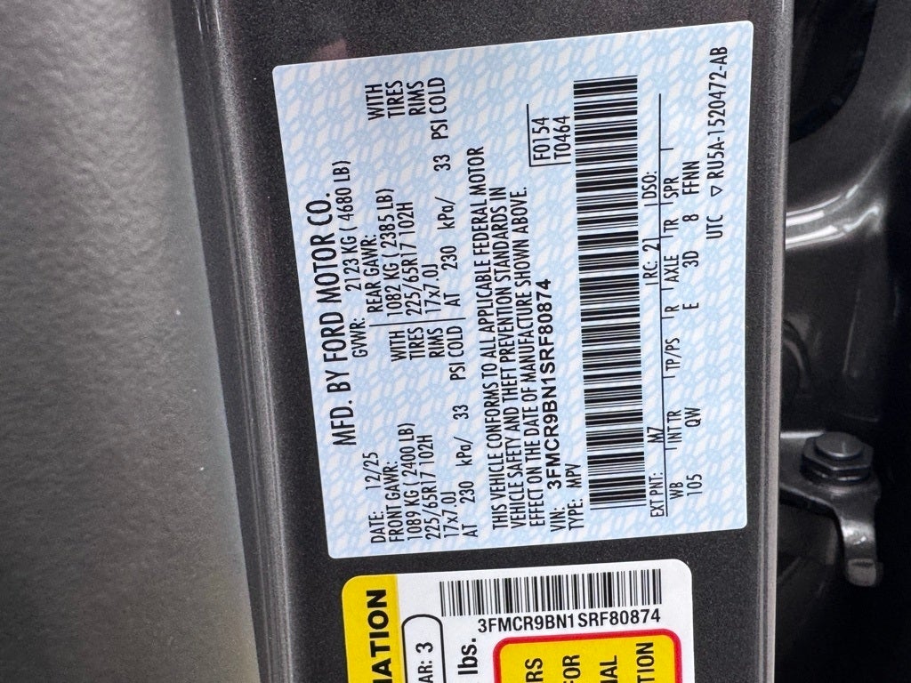 2025 Ford Bronco Sport Big Bend