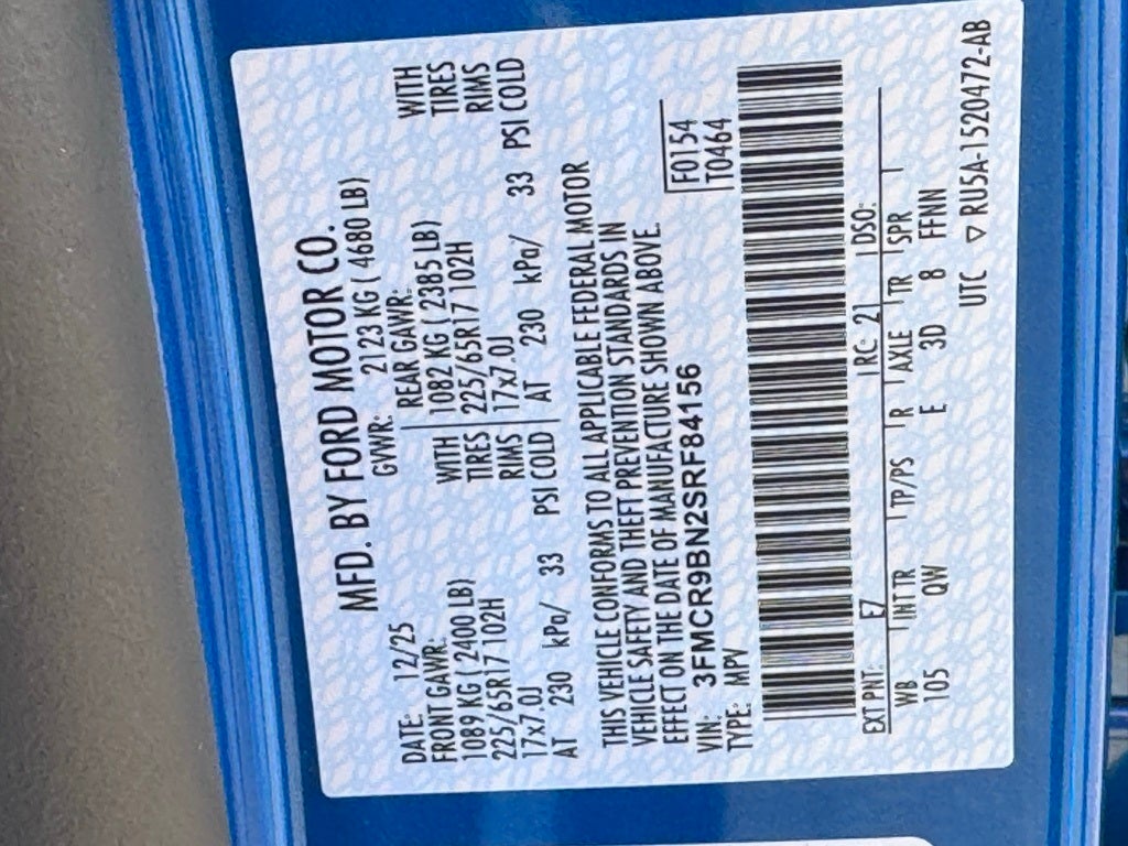 2025 Ford Bronco Sport Big Bend