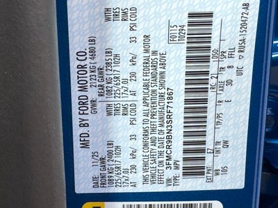 2025 Ford Bronco Sport Big Bend