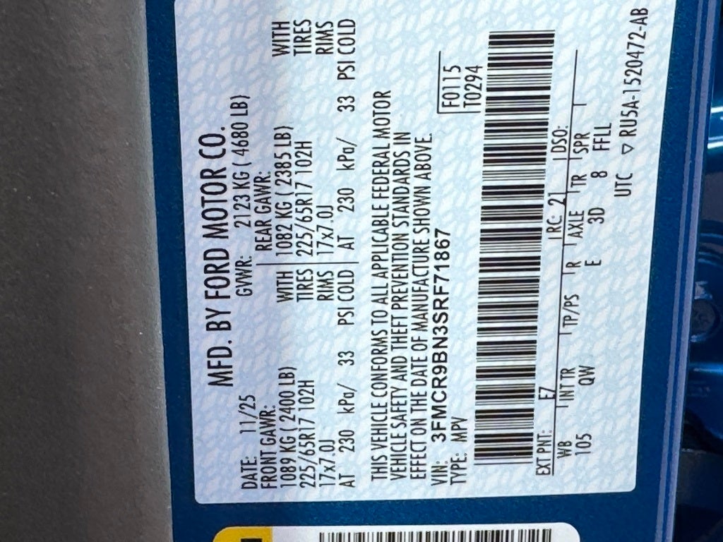 2025 Ford Bronco Sport Big Bend