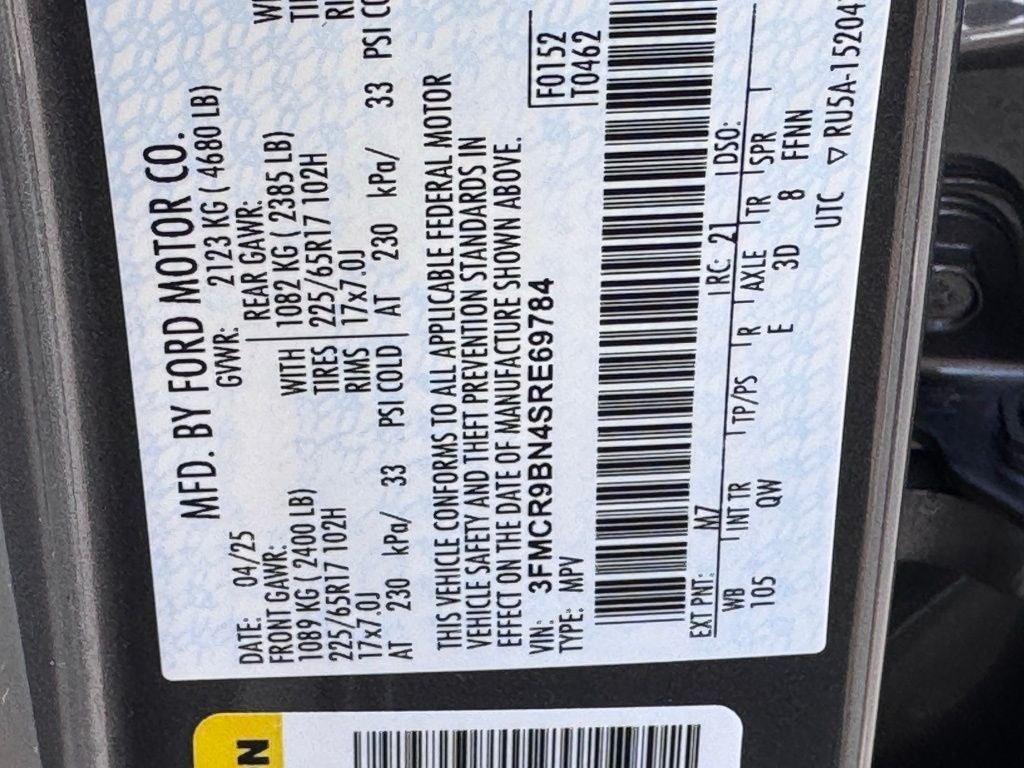 2025 Ford Bronco Sport Big Bend