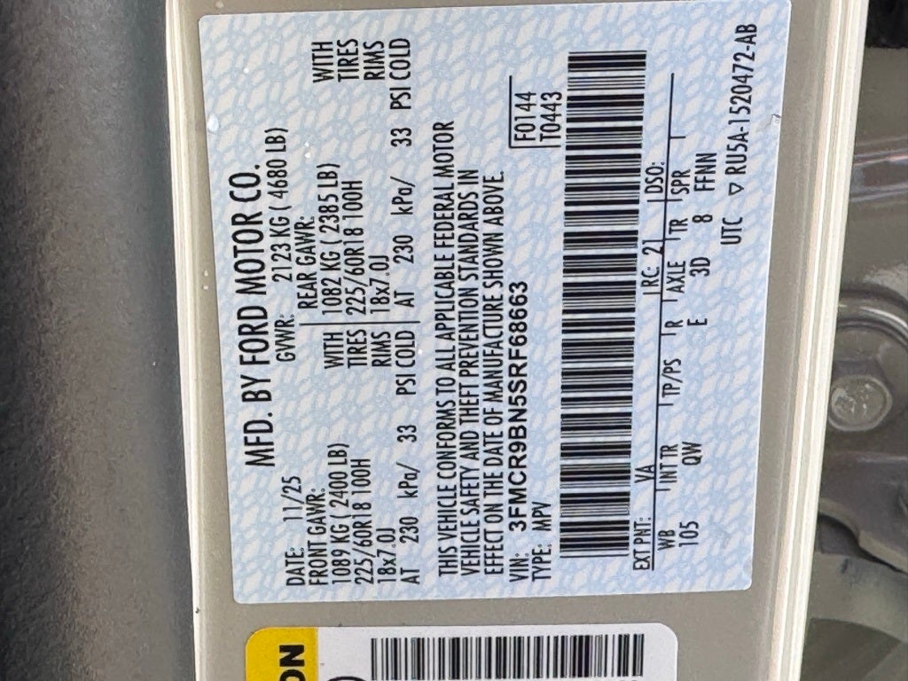 2025 Ford Bronco Sport Big Bend