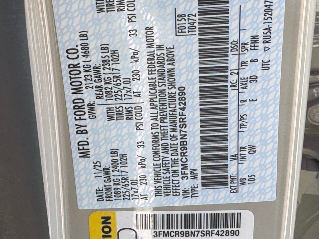 2025 Ford Bronco Sport Big Bend