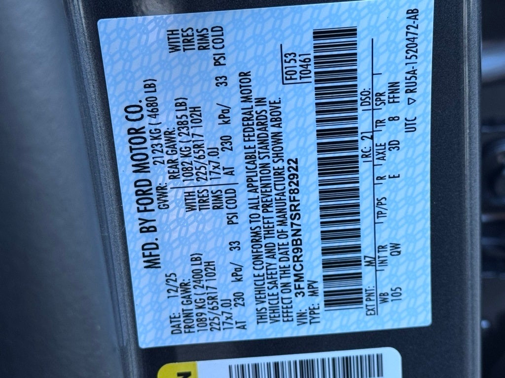 2025 Ford Bronco Sport Big Bend